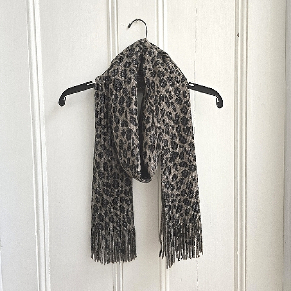 Leopard Print Scarf